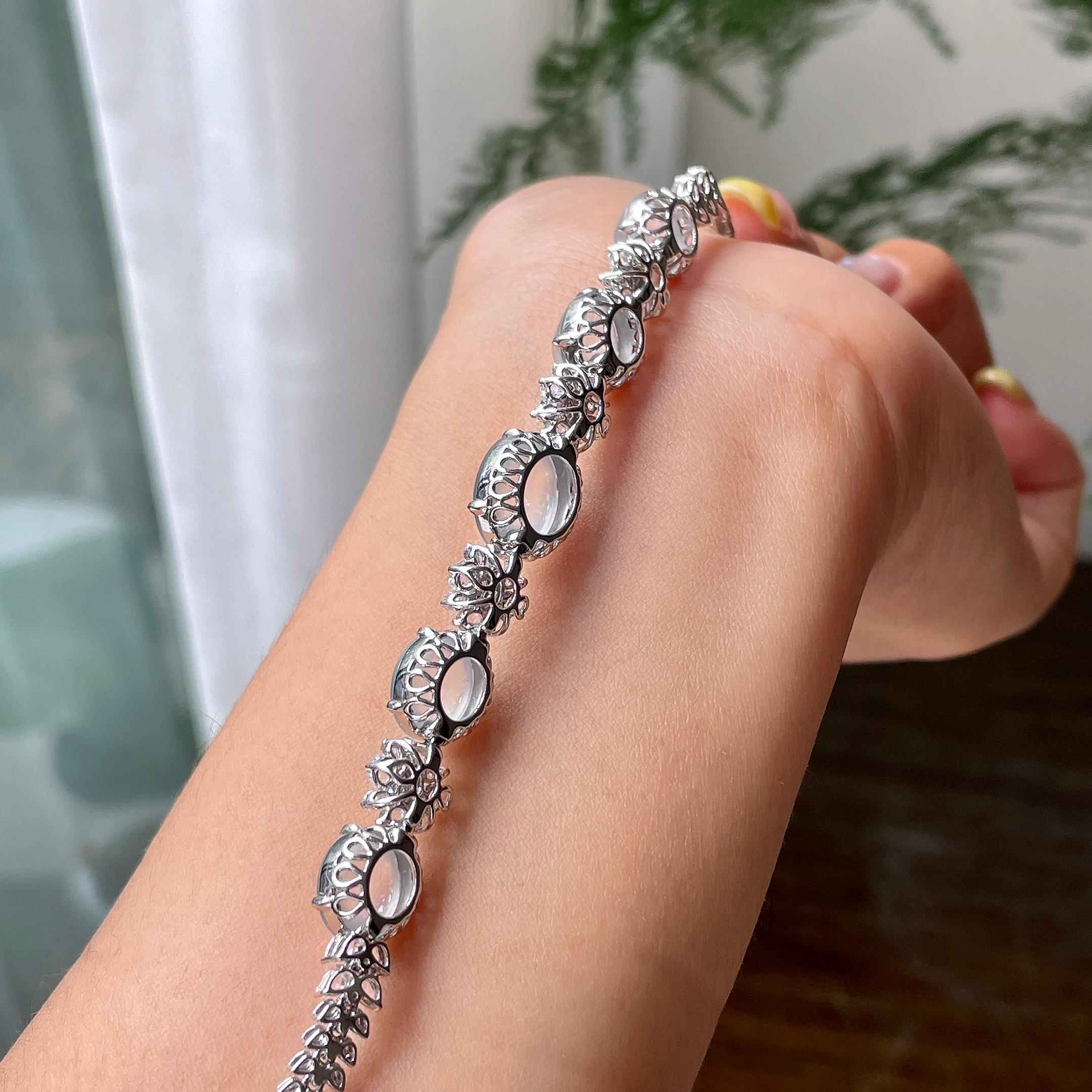 Vòng tay Phỉ Thuý băng chủng 18K Cách Cách Phỉ Thuý - ảnh 9